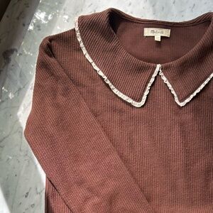 Madewell Peter Pan Collar Sweater